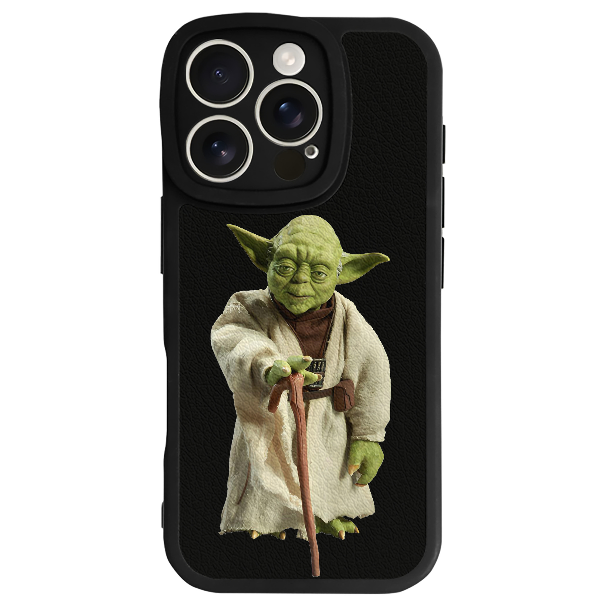 （画像用） スター・ウォーズ Star Wars 【iPhone 16シリーズ対応】シリコンスマホケース（レザー調） 材質：シリコン
